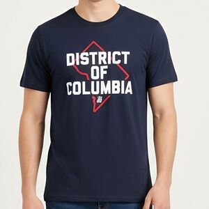 Bailiwick District of Columbia T-Shirt - Navy Blue - Size Large